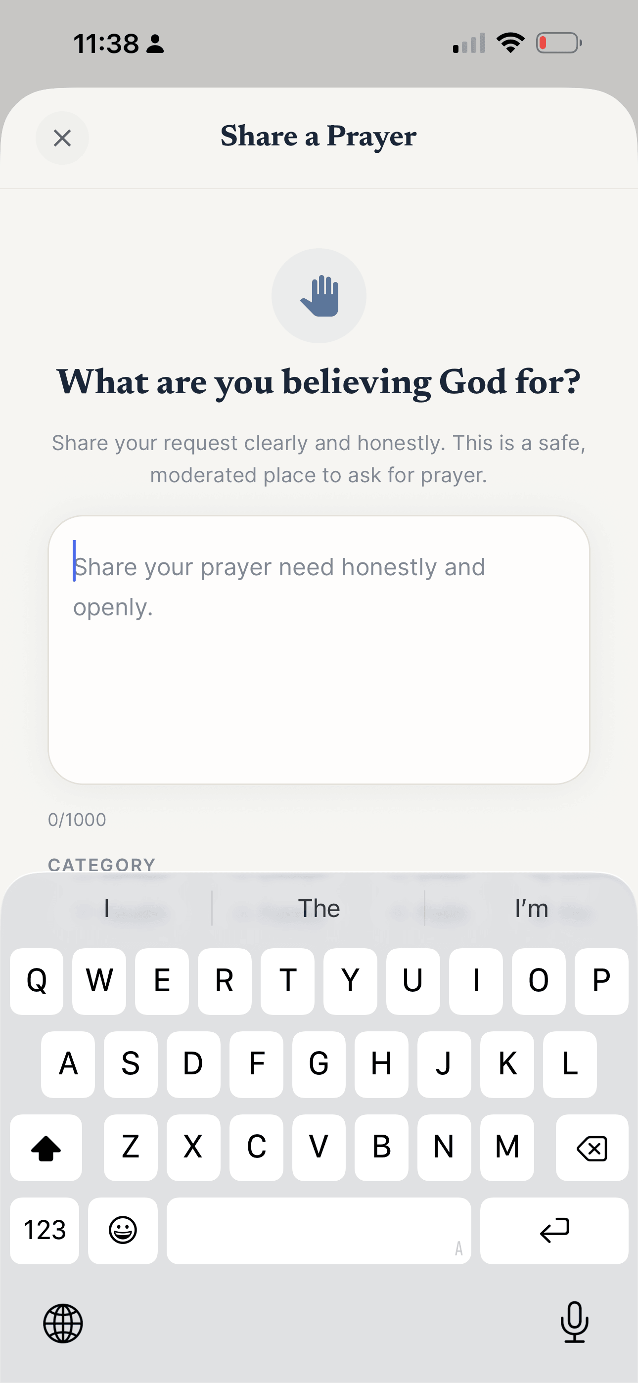 Share a prayer request